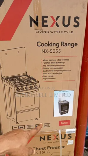4 Burners Nexus All Gass Standing Cooker.