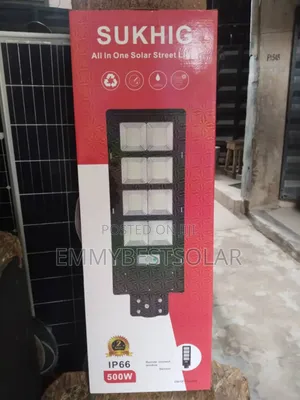 500w SUKHIG Solar Street Light