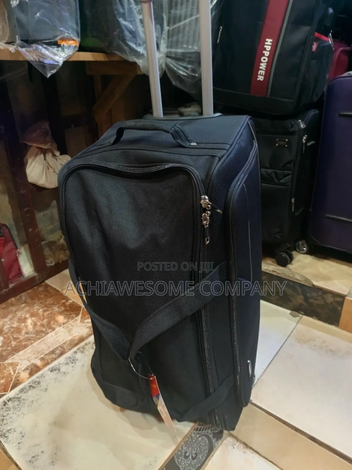 Extra Large Weightless Cargo Bag With Trolley
