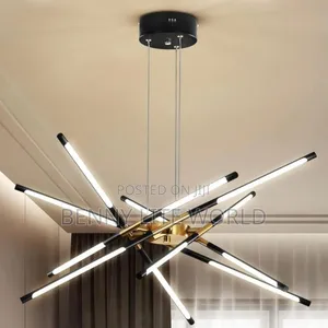 Modern Led Sputnik Chandelier,Contemporary Led Light