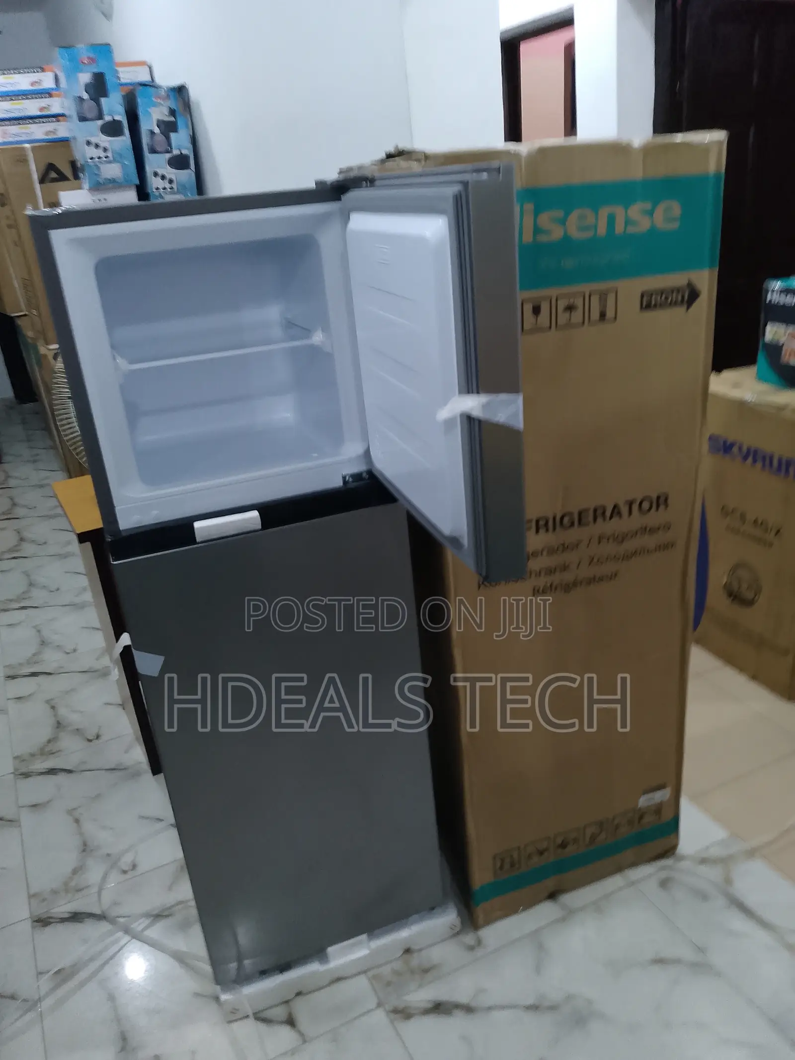 Hisense Double Door Refrigerator – REF200DR – 154L