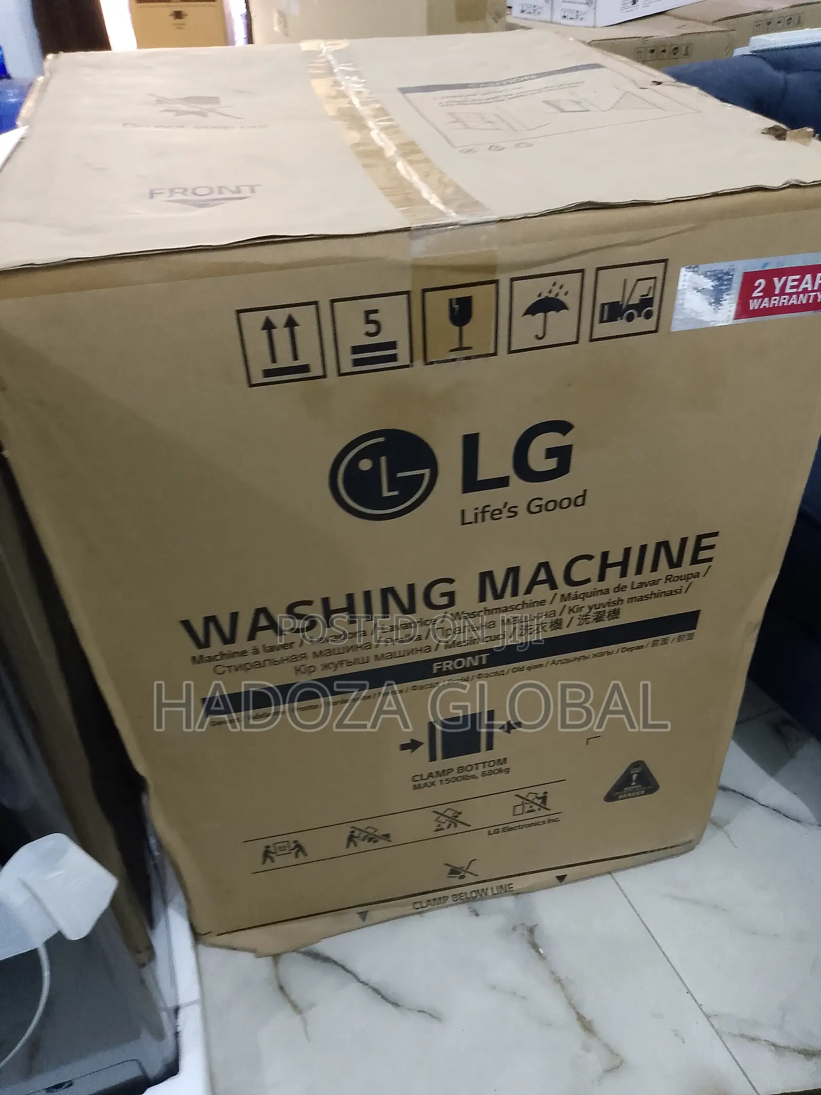 LG Frontload Wash and Dry12kg Machine F4V9BCP2EE