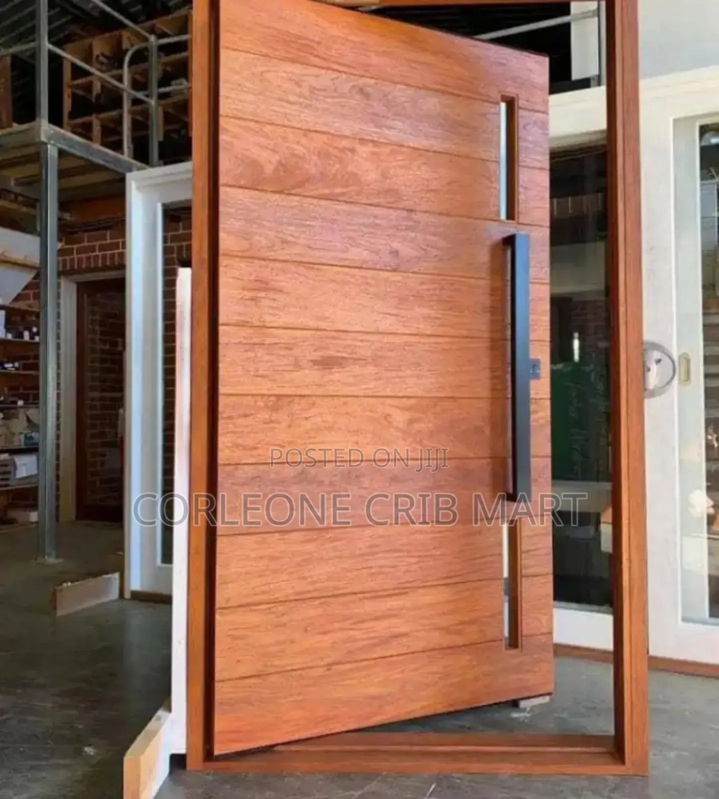 Front Pivot Swing Door