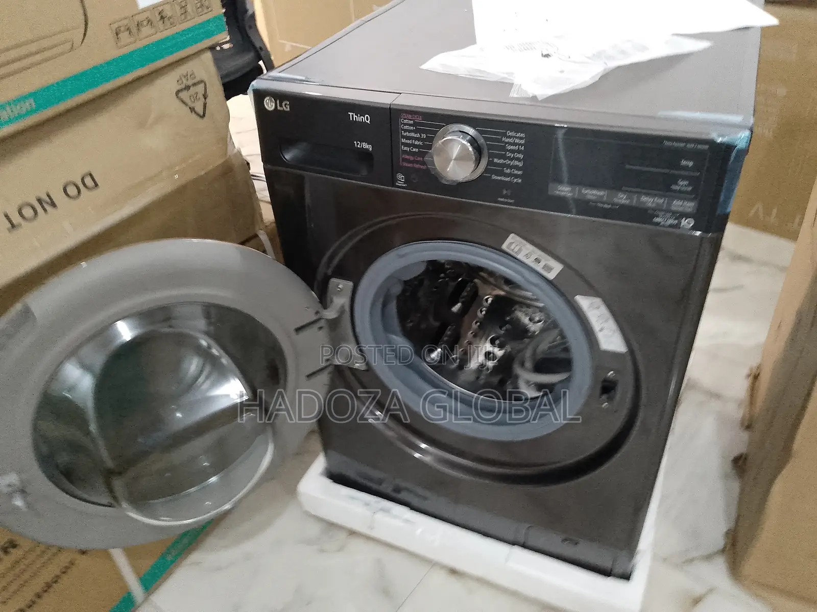 The New 12kgdurable LG Frontload Washing Machine Available