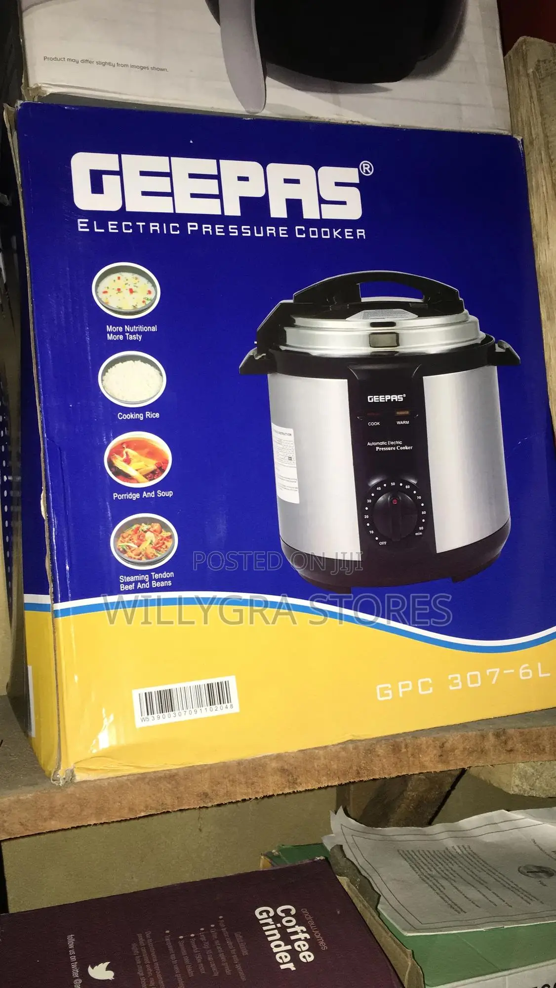 Geepas 6l Pressure Cooker