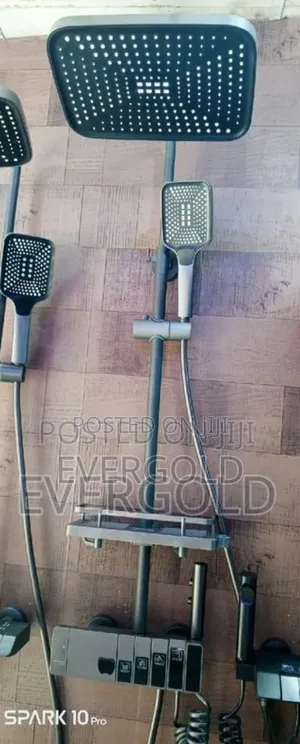 Executive Apple Shower Mixer Set With Complete Accessories
