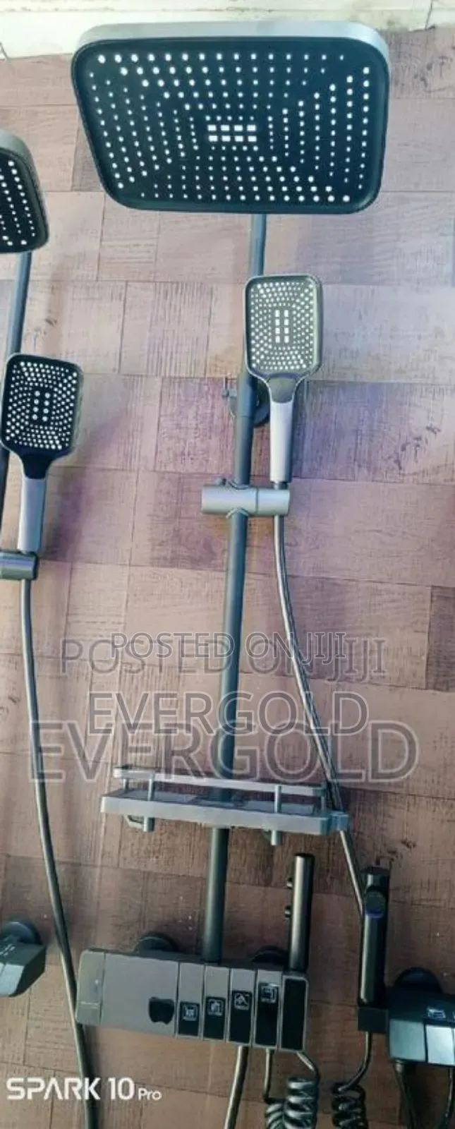 Executive Apple Shower Mixer Set With Complete Accessories
