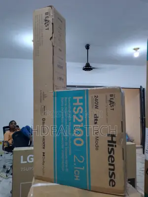 Super Hisense Sound Bar 2.1ch 240W With Bluetooth