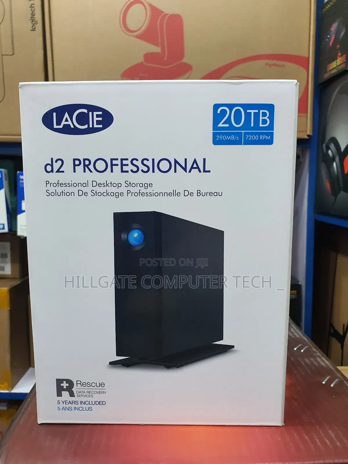 Lacie 20tb D2 Professional Harddrive
