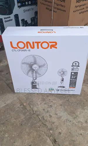 New Lontor 18" Rechargeable Water Mist Fan (Ctl-Cf046r-18)