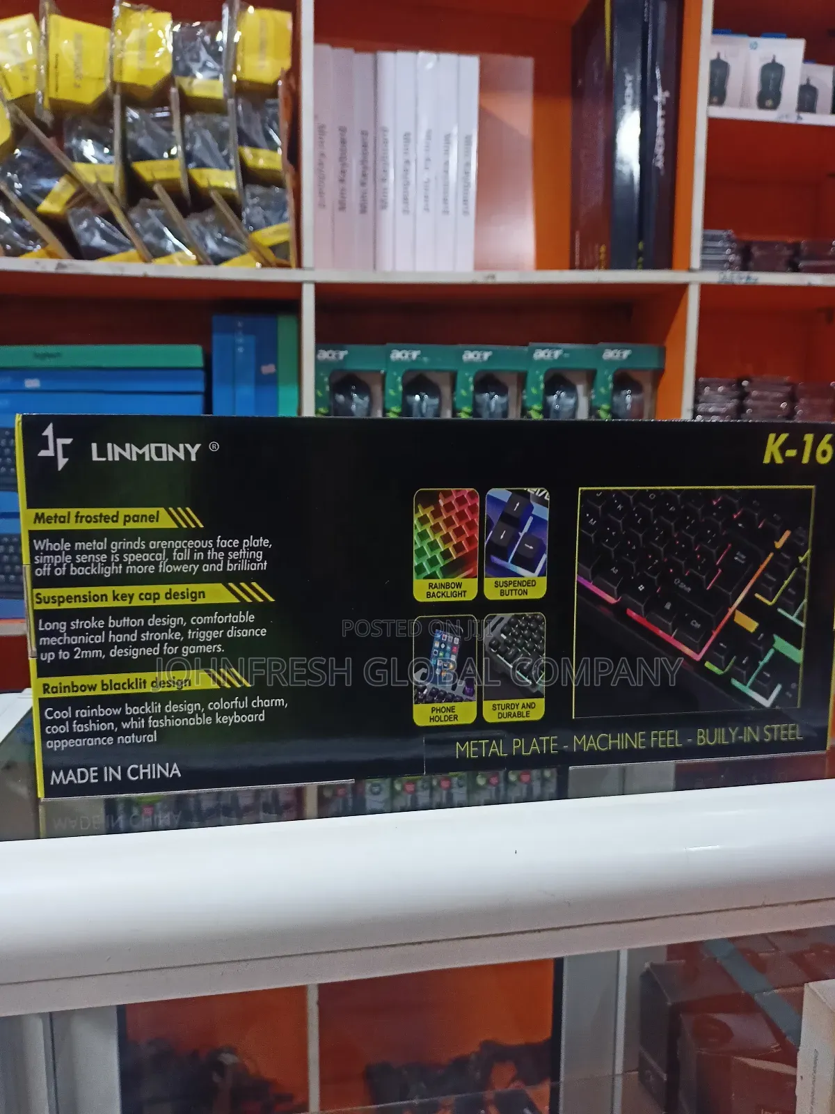 Linmoney Gaming Keyboard