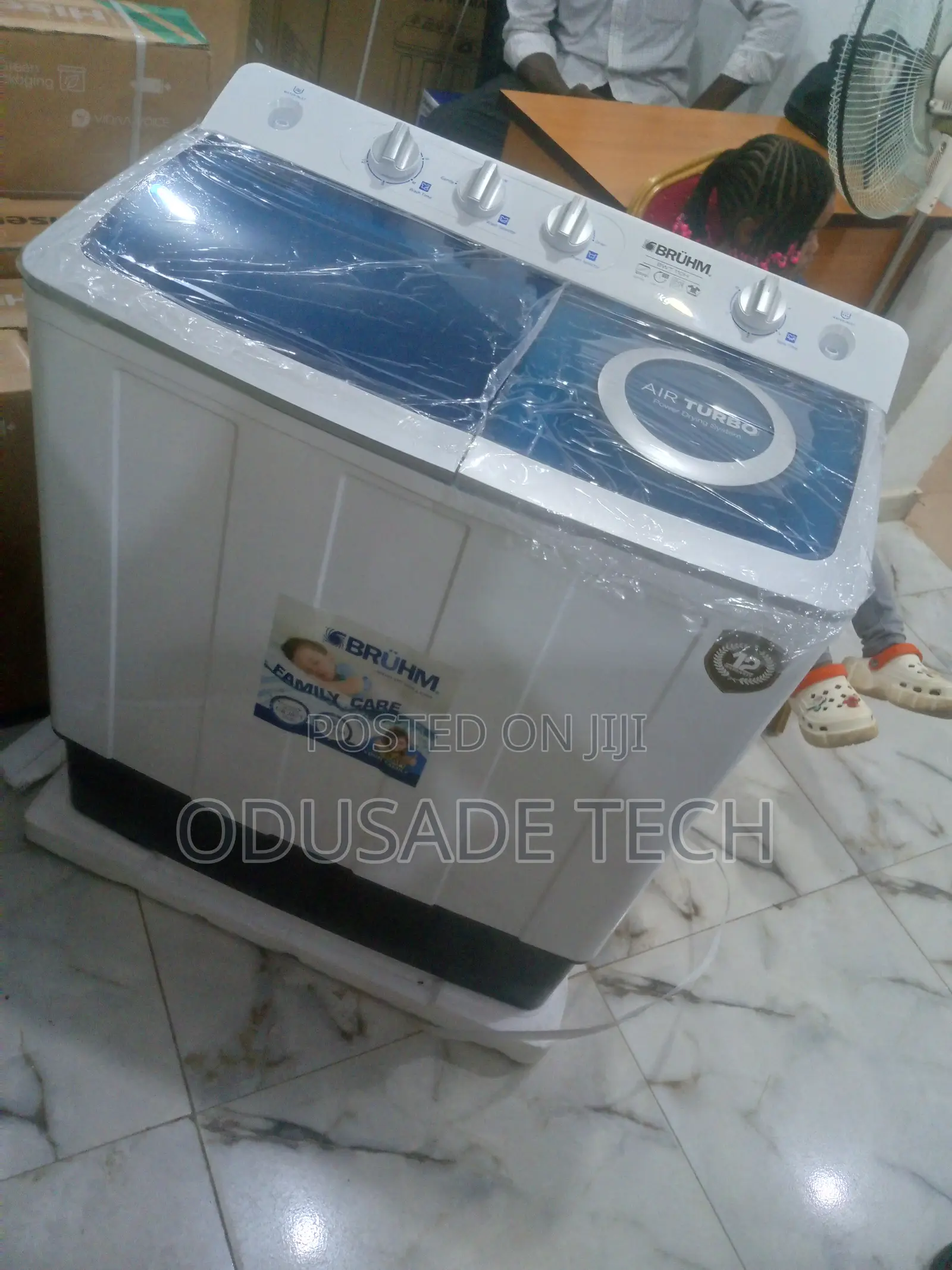 User Friendly Bruhm BWT-110H 11KG Washing Machine