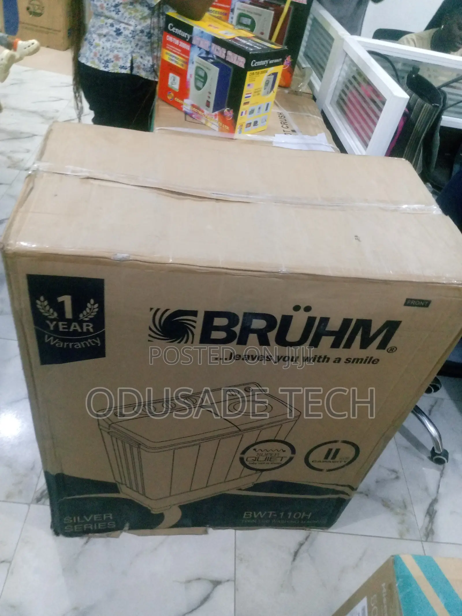 User Friendly Bruhm BWT-110H 11KG Washing Machine