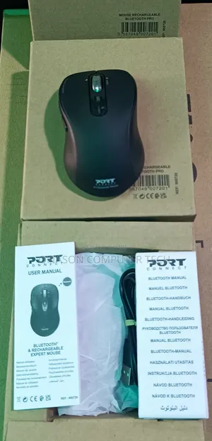 Port Connect Rechargeable Mouse Bluetooth