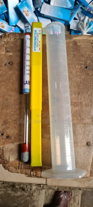 Measuring Cylinder and Hydrometer