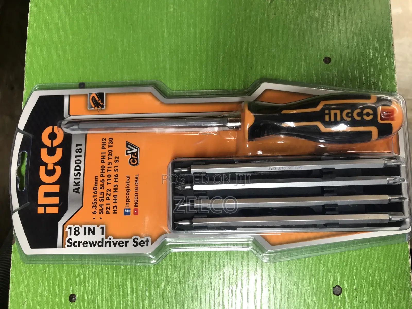 Long Screwdriver Set