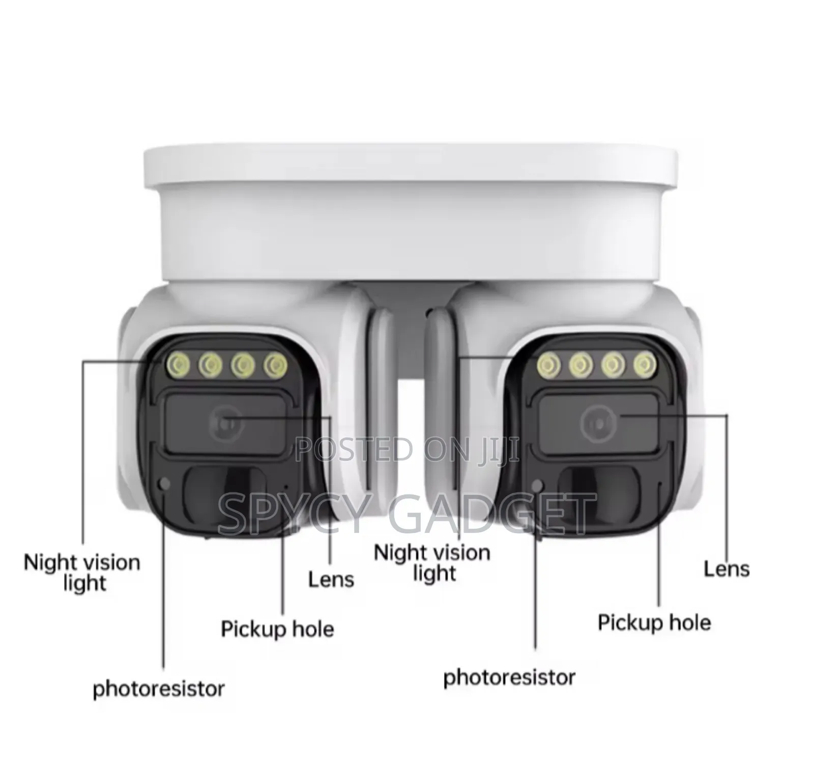 4g Dual Camera Lens PTZ Solar Ip Camera