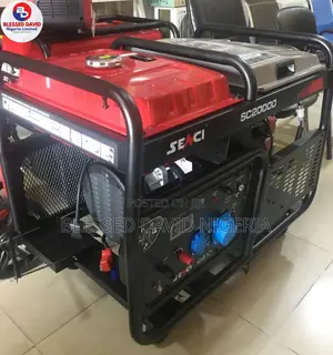Senci SC20000E, 15kva Heavy Duty Petrol Generator
