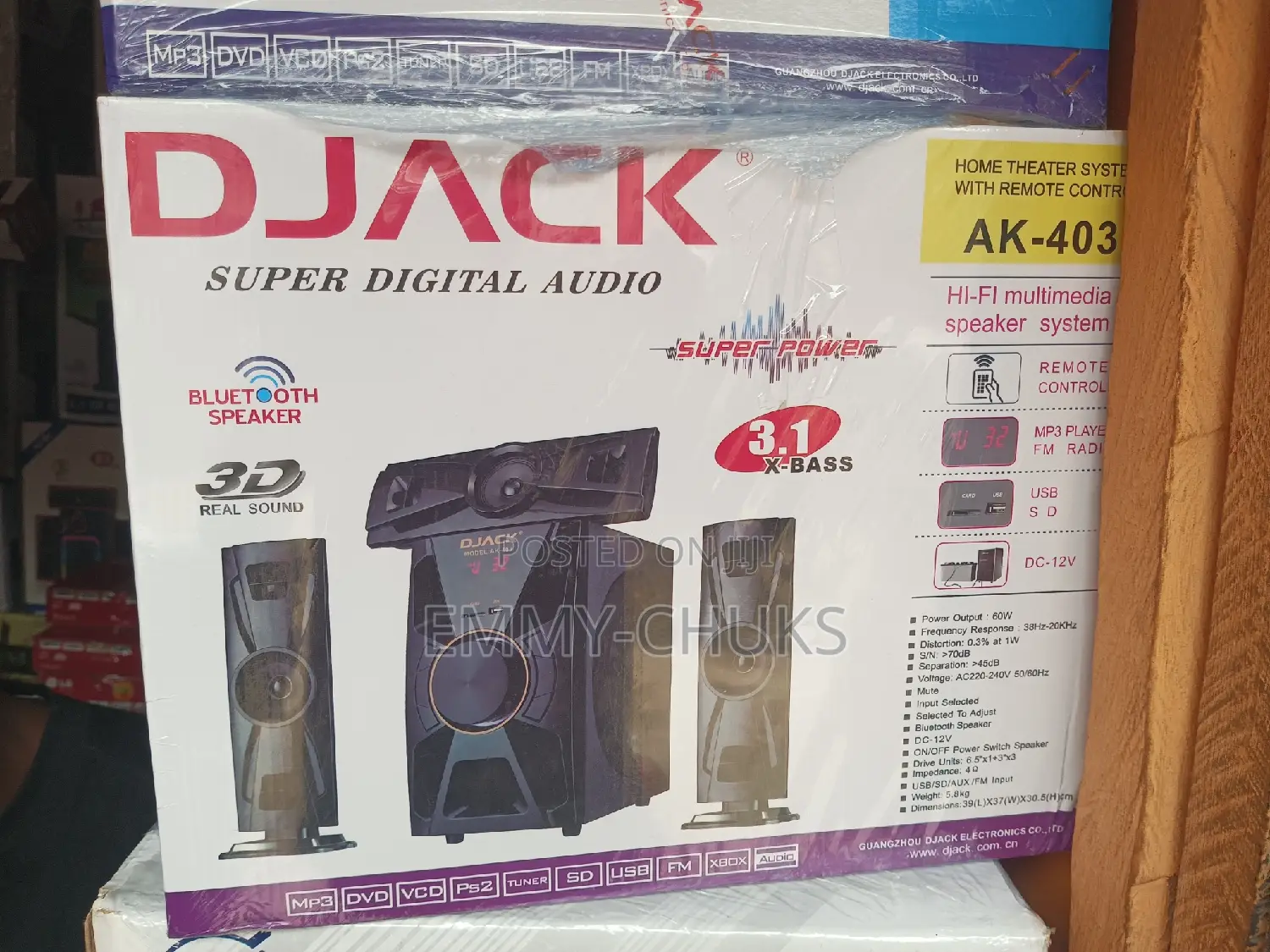 ORIGINAL Bluetooth Speaker Djack 403