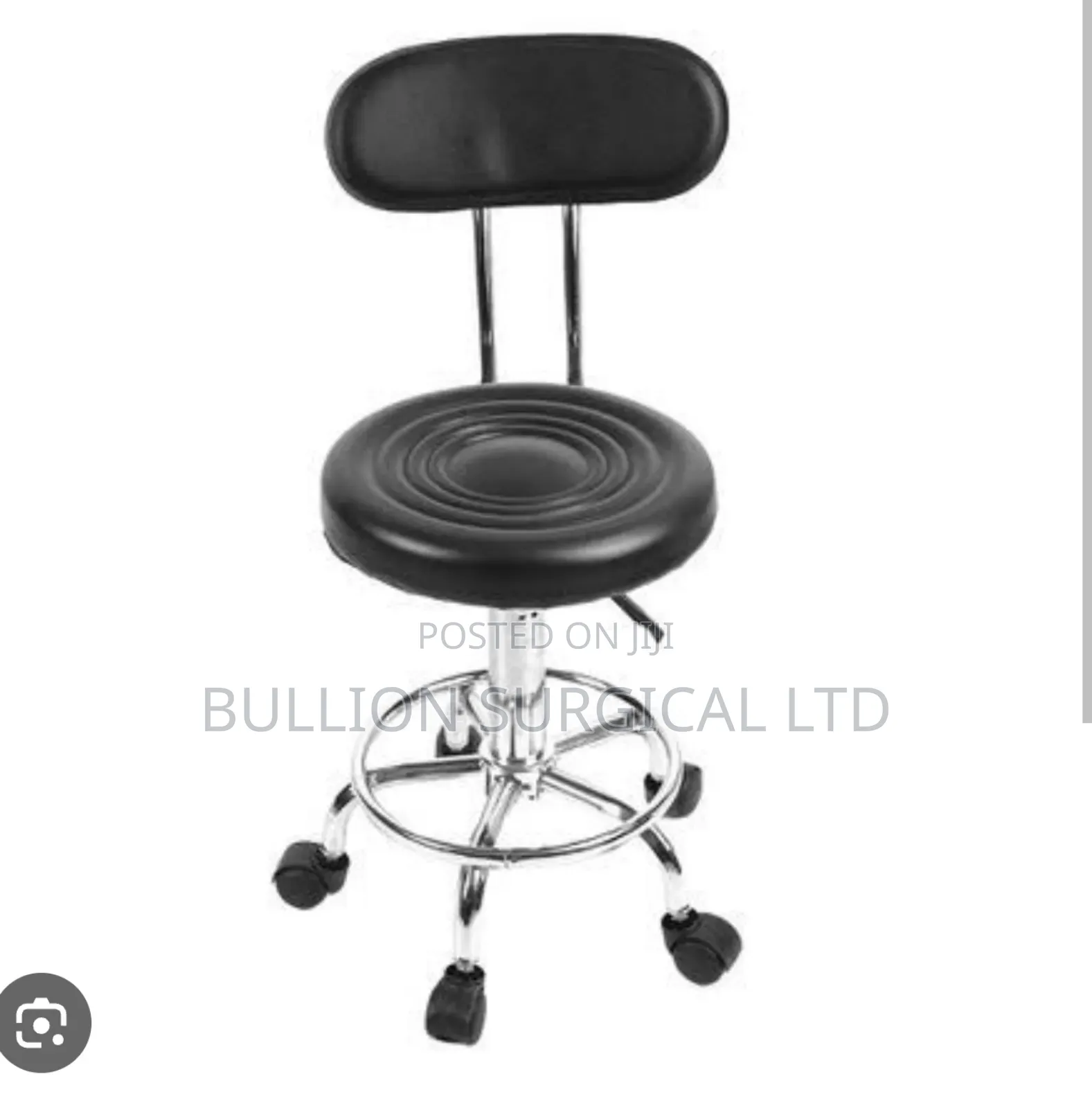 Doctor Stool With Back Rest
