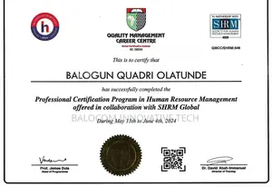 Shrm, PGD-Hrm, Acihrm, Cpm, Css, Capm, Rsw, Tech
