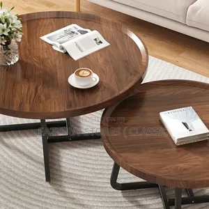 2 in 1 Luxury Marble Design Centre Table