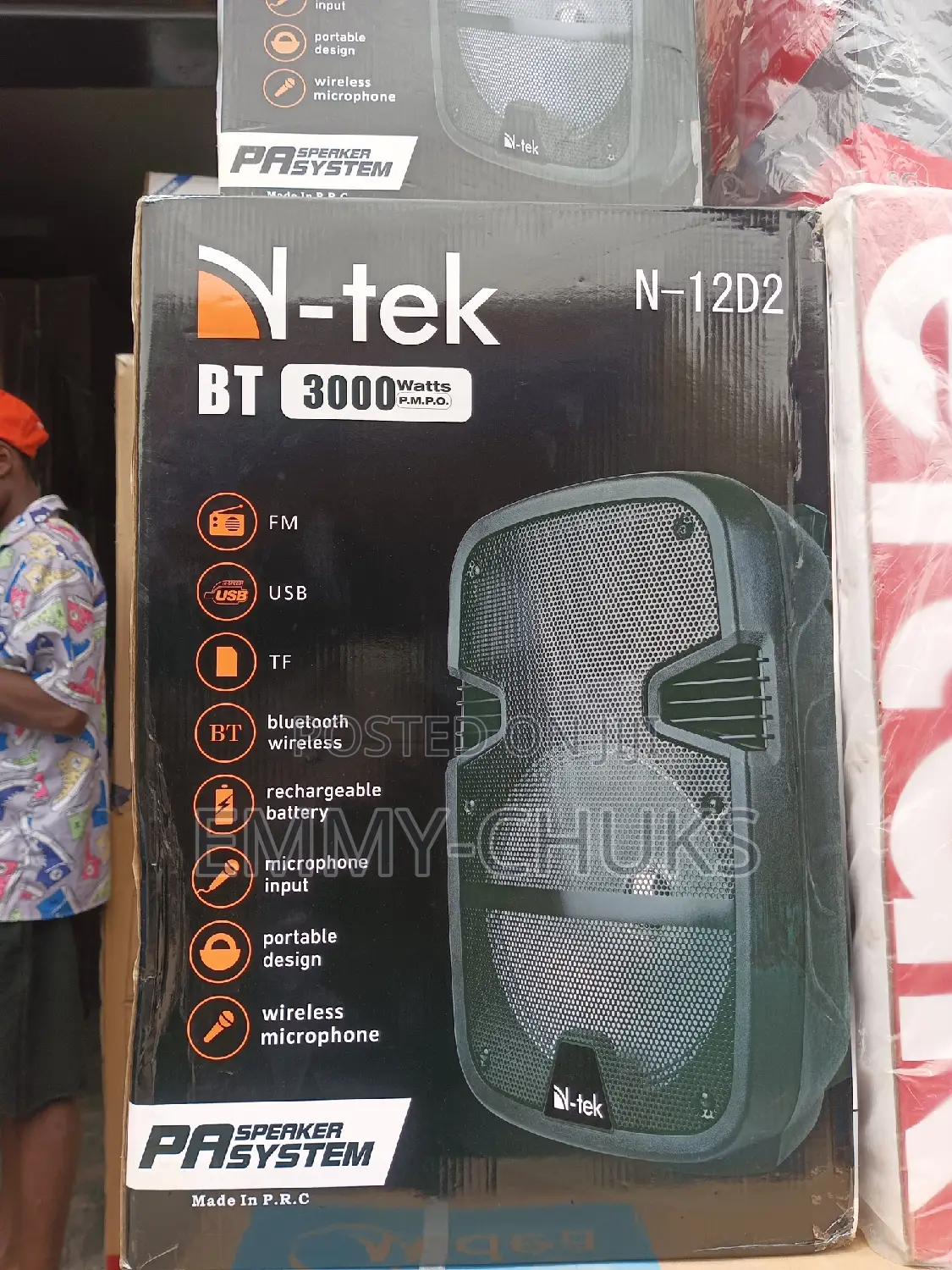Powerful N -Tek Speaker System