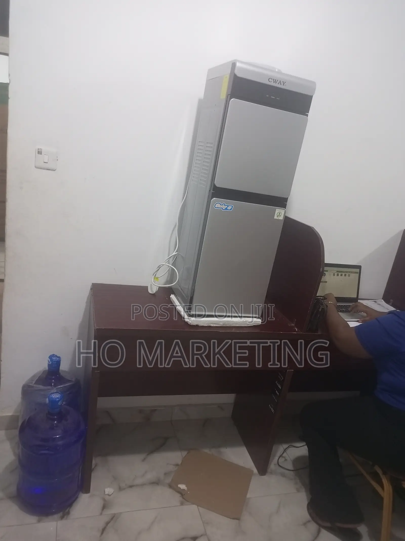 Portable Cway Water Dispenser With Refrigerator~Byb72