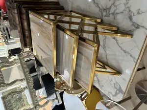 Set of Marble Side Stool