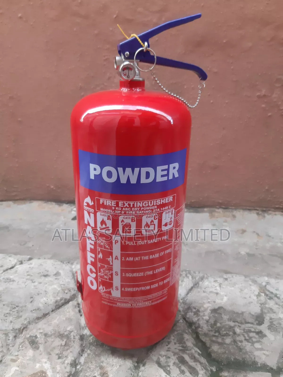 Naffco DCP 9kg Fire Extinguisher
