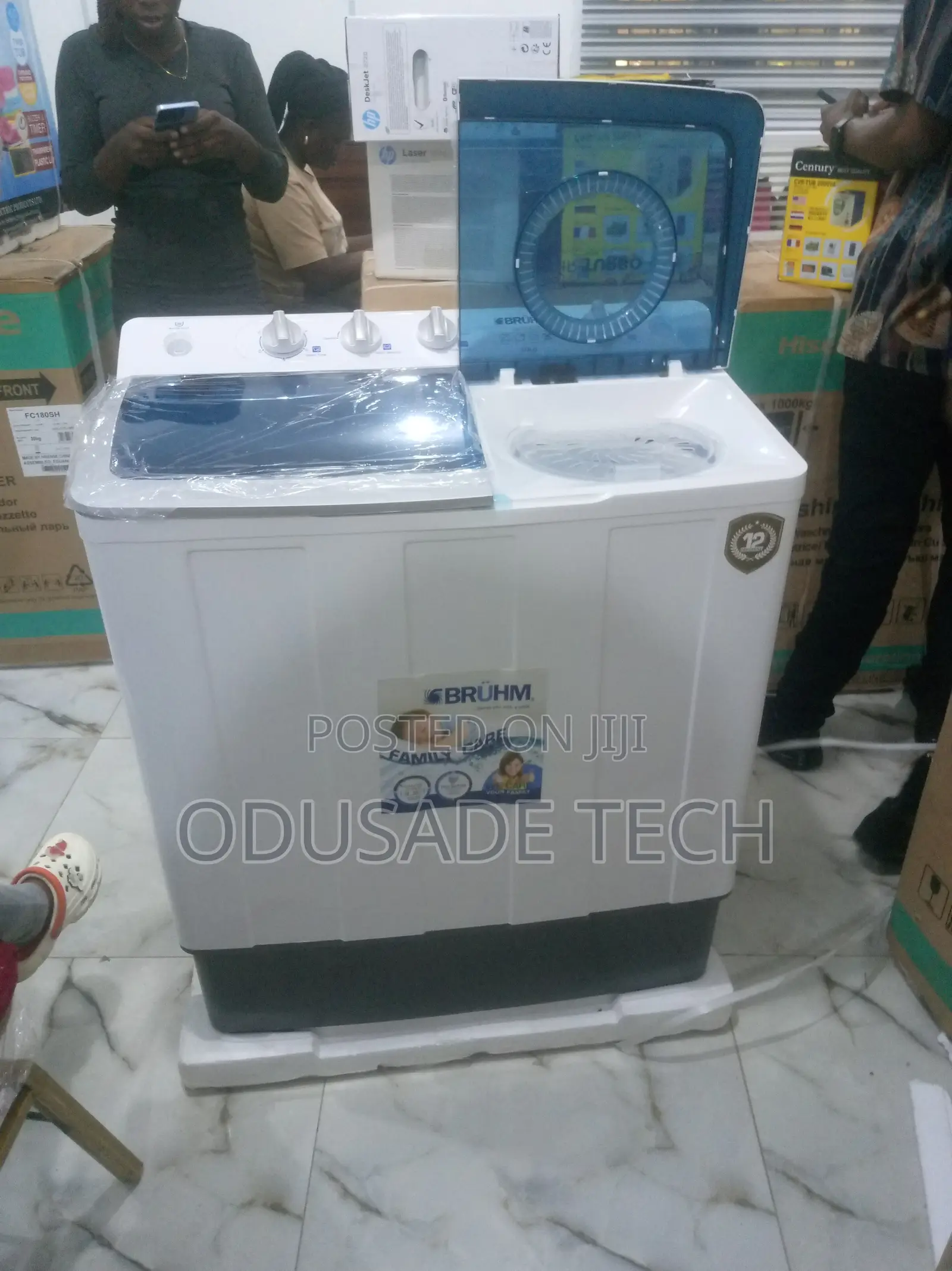 Comfortable Bruhm BWT-110H 11KG Washing Machine