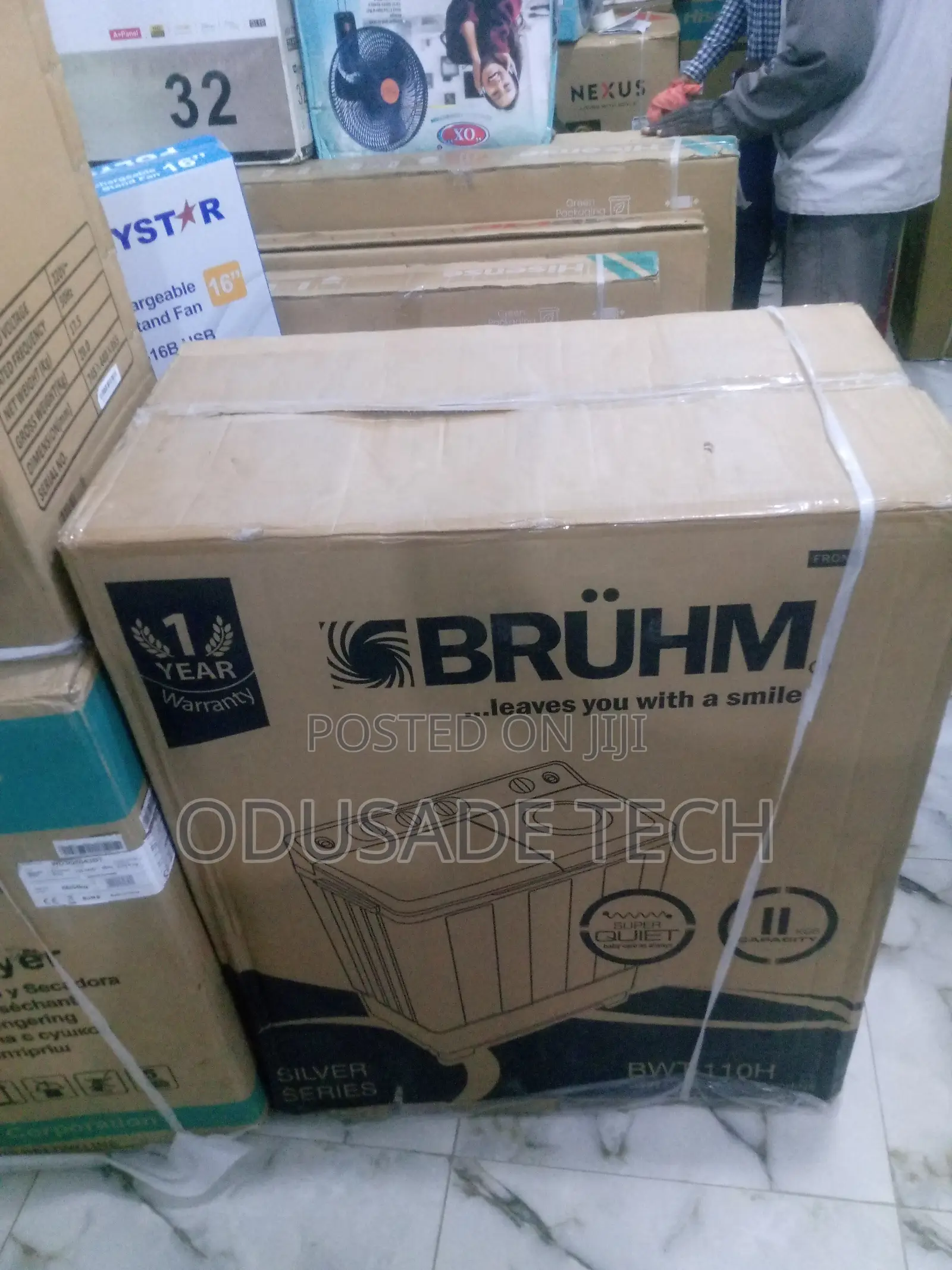 Nice and Suitable Bruhm BWT-110H 11KG Washing Machine