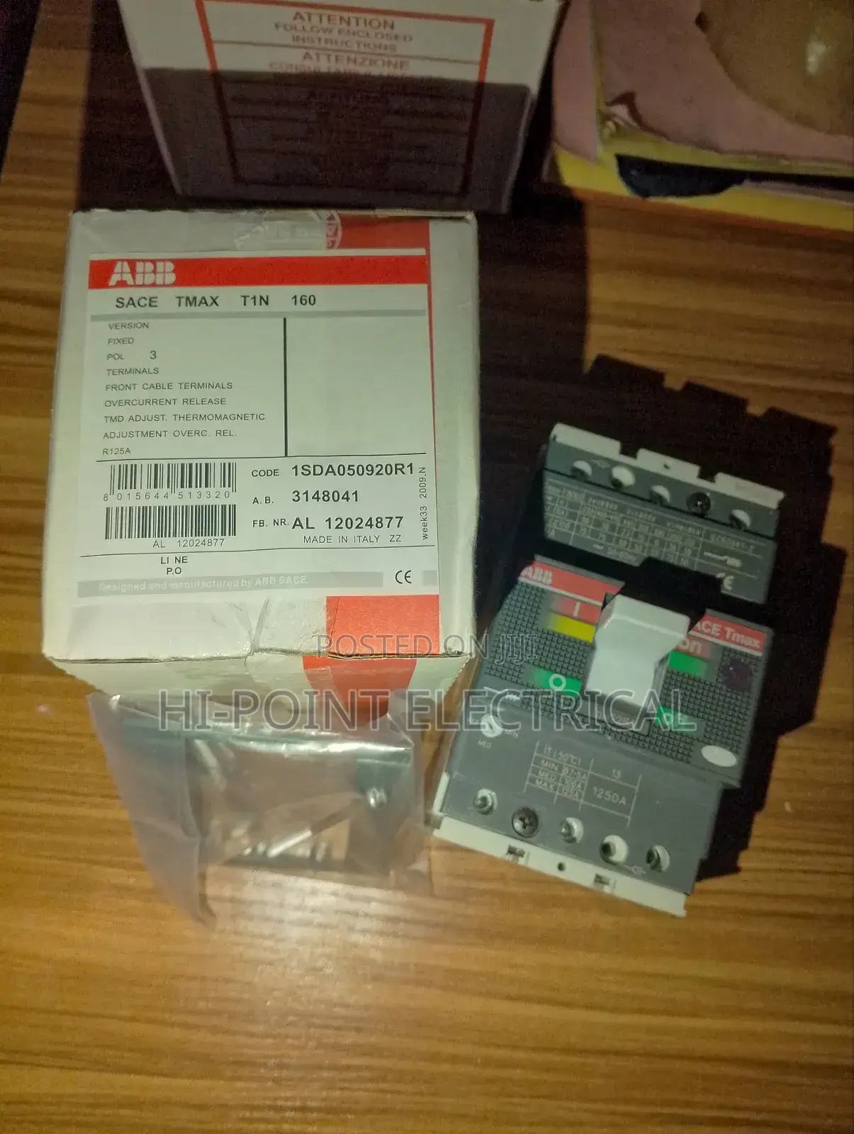 125amps Tmax Breaker