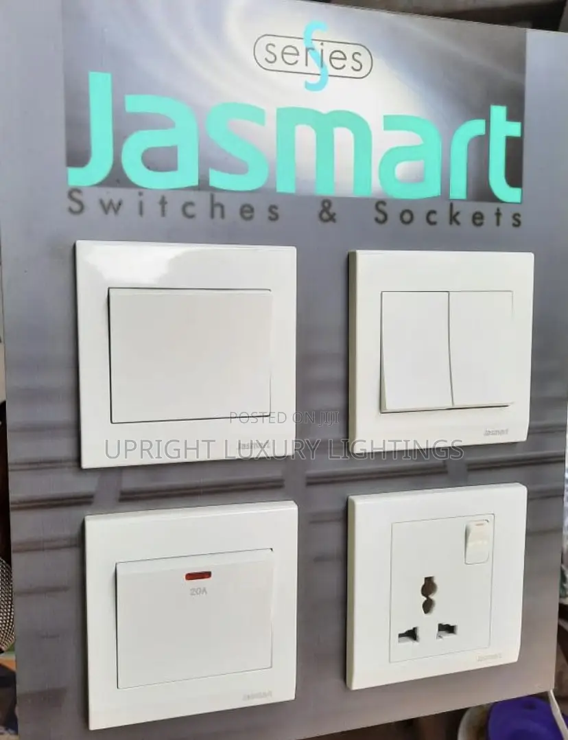 Jasmart White Switches and Socket