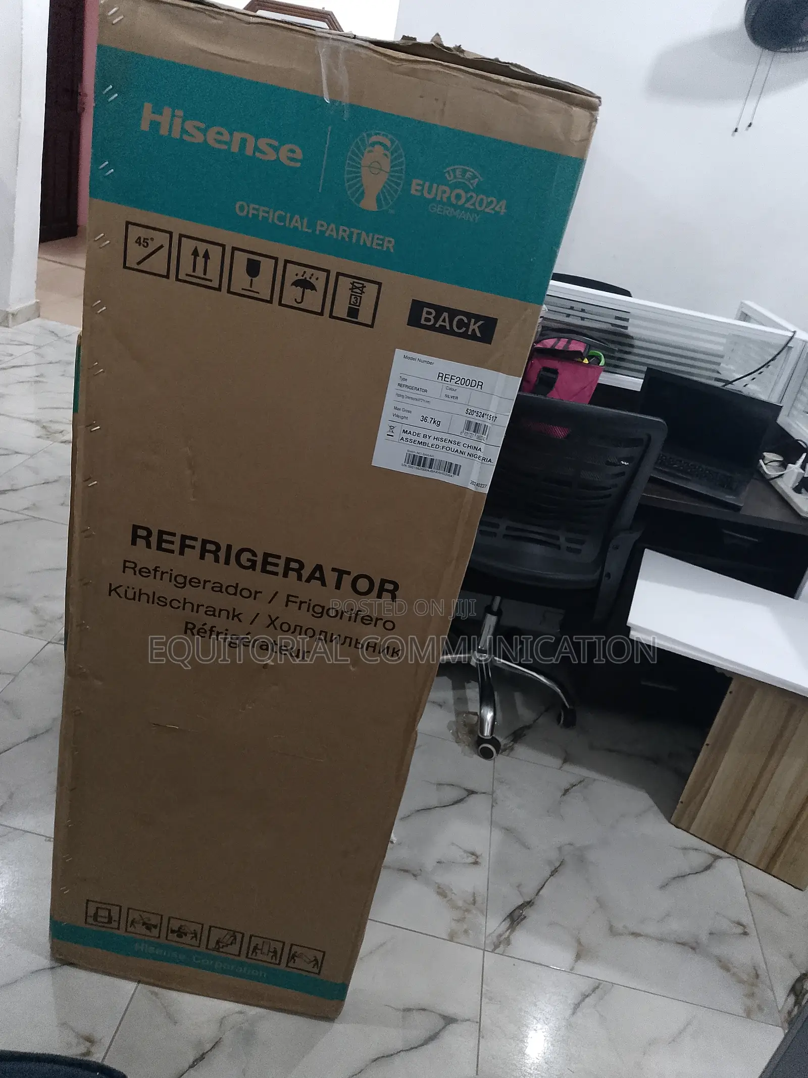 Quality Hisense Double Door 145litres Ref 