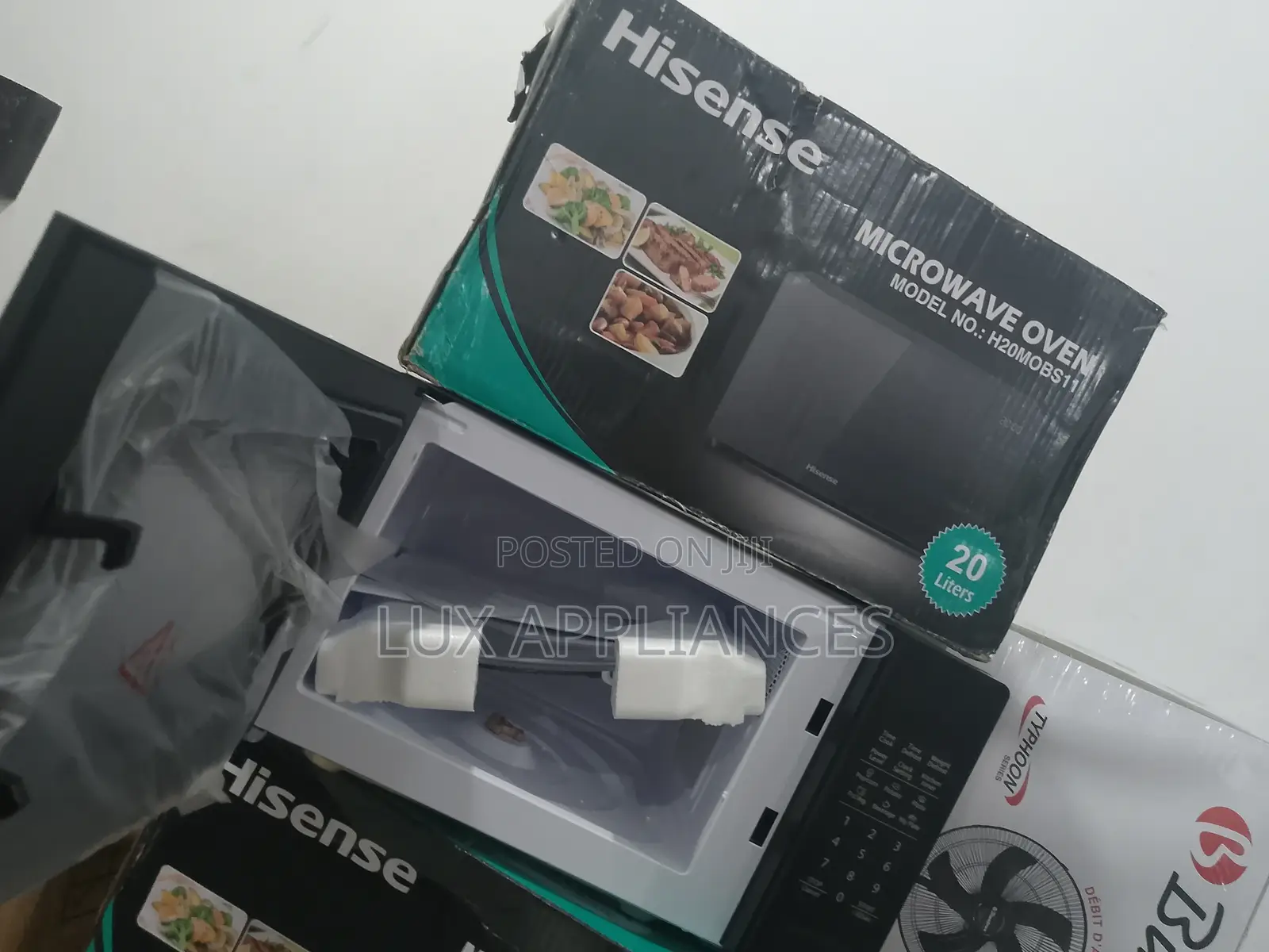 Original Black Digital Hisense Microwave