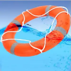 Standard Boat Life Preserver Ring Buoy With Reflective Strip