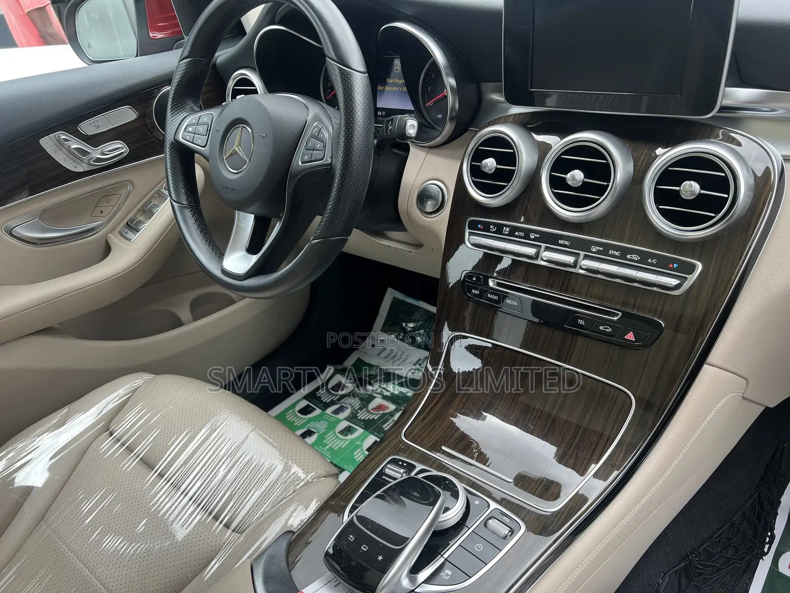 Mercedes-Benz GLC-Class 2017 Red