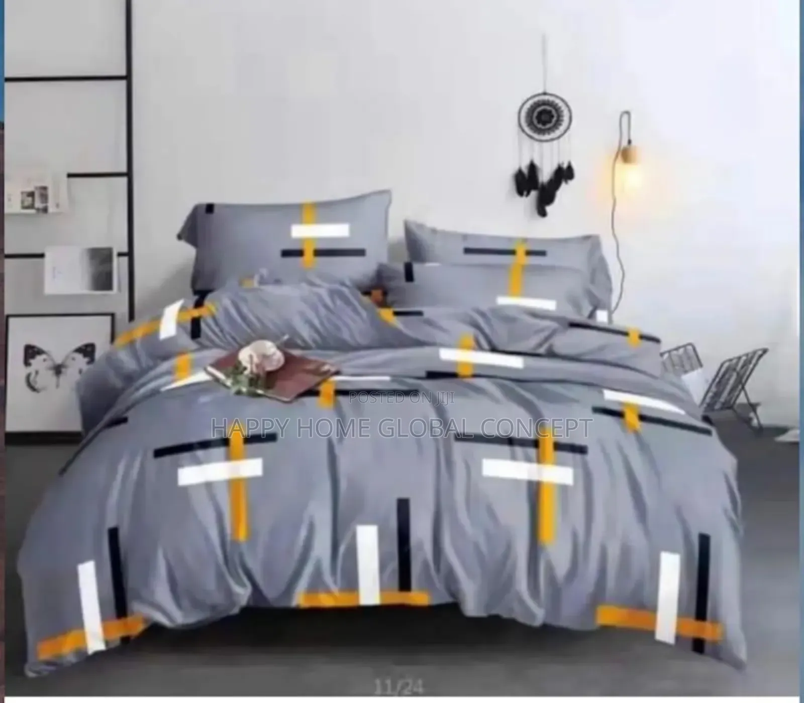 6 by 7 Bedspread With 4 Pillowcases and Duvet