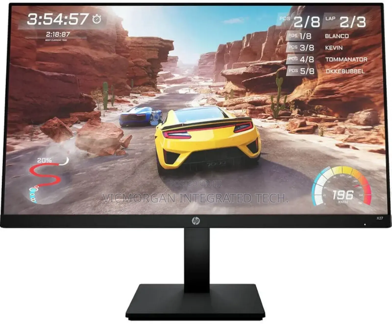 HP 27-Inch QHD Gaming With Tilt/Height Adjustment With AMD
