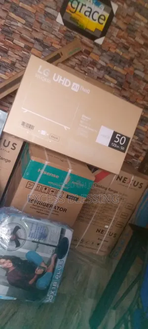 New Smart 50" Lg Television + Bluetooth And Wi_fi _50q650