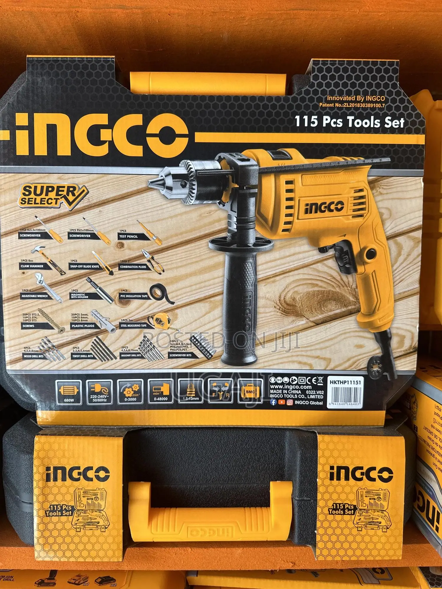 115pcs Tools Set