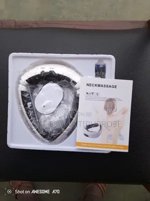 Neck Massager With Therapy Battery Use
