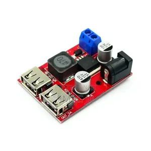 Lm 2596 Lm2596s Dual Usb Dc-Dc 9v- 36v to 5v 3a Step Down