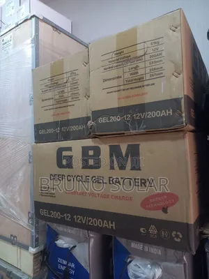 200A 12V GBM Deep Cycle Gel Battery