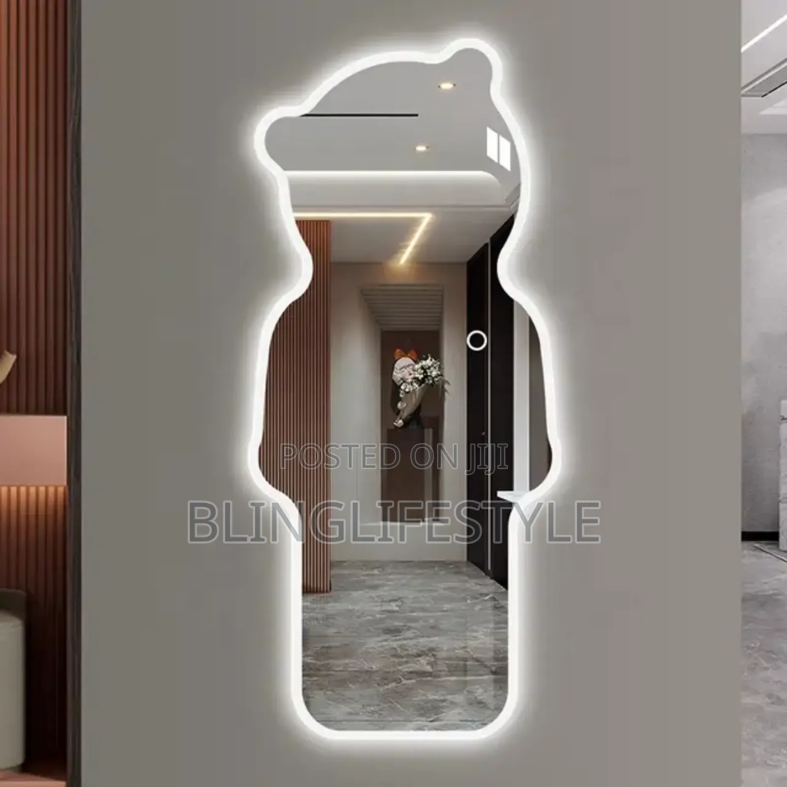 Teddy Bear Mirror Full Length LED Mirror