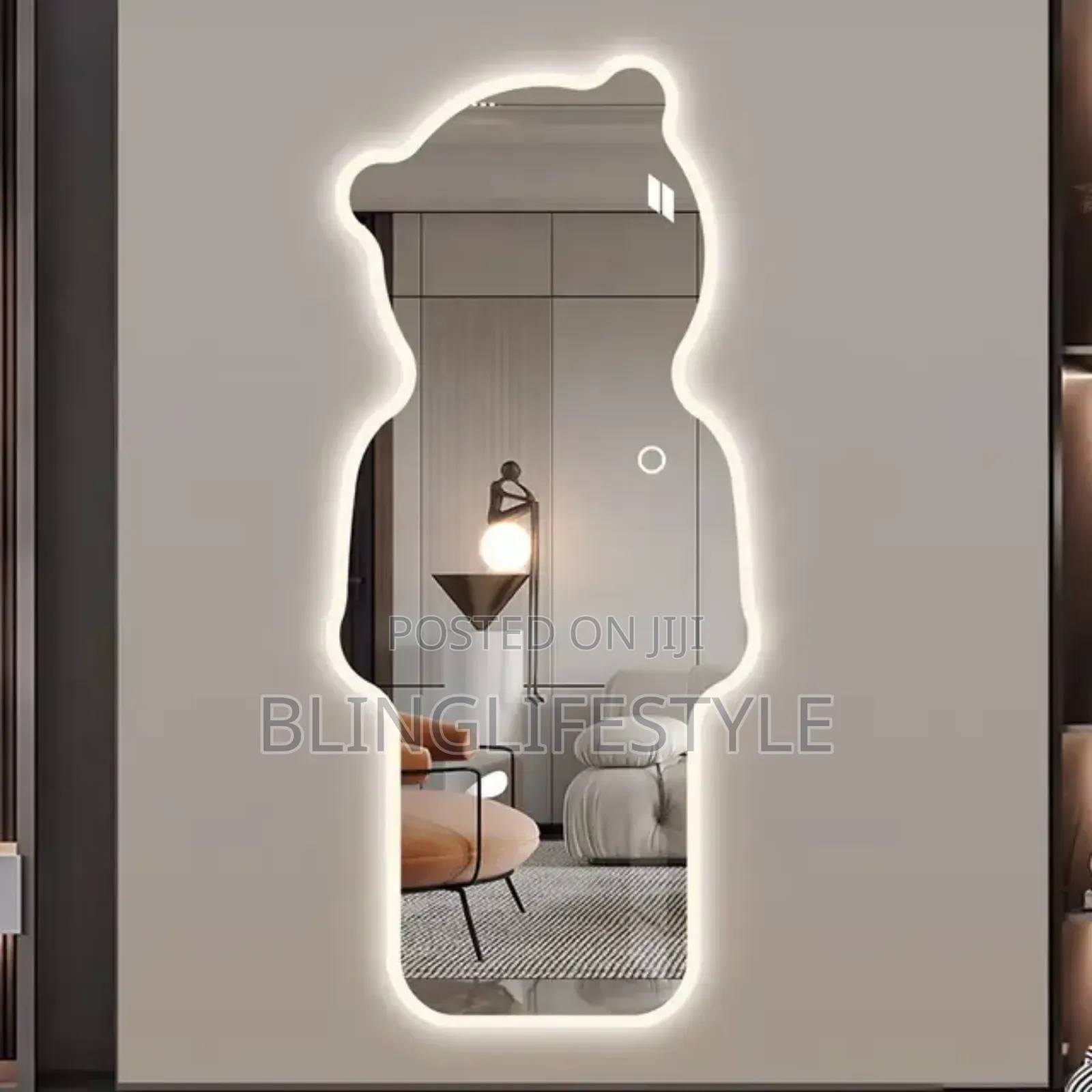 Teddy Bear Mirror Full Length LED Mirror
