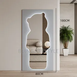 5ft2 Full Length Led Teddy Bear Mirror