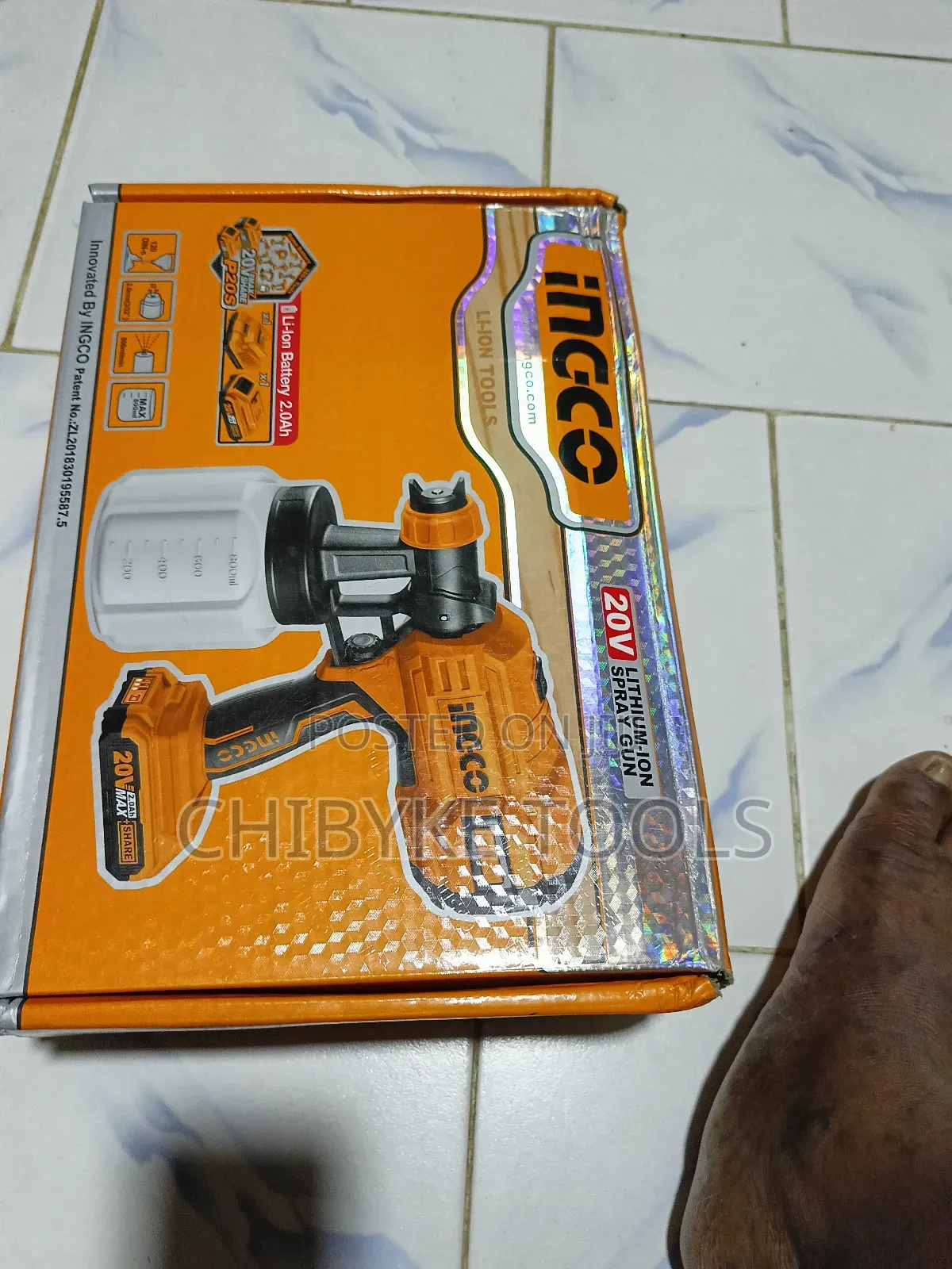 20V Cordless Spray Gun