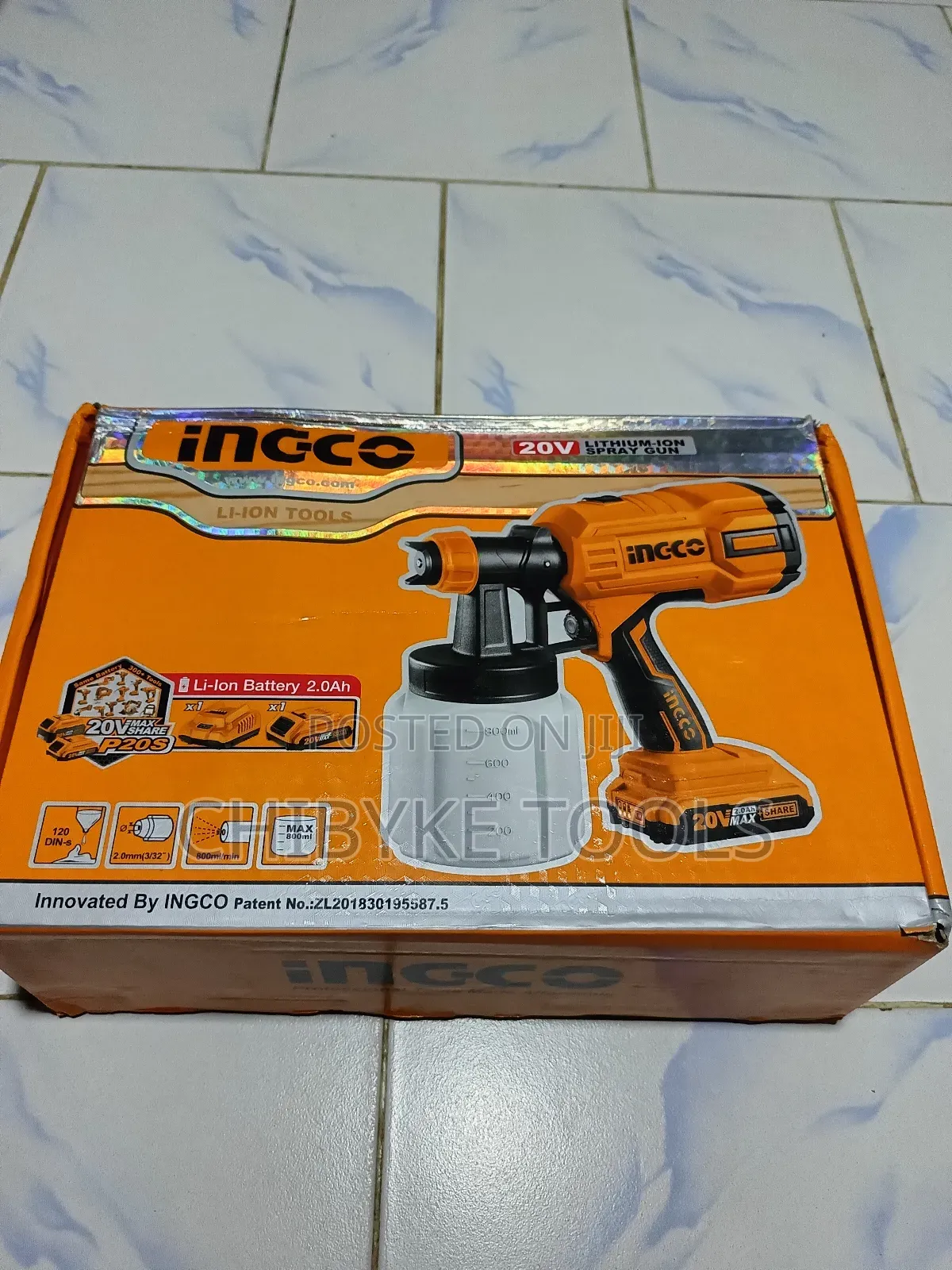 20V Cordless Spray Gun